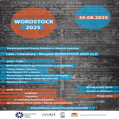 Link do opisu wydarzenia: Festiwal WORDSTOCK część 2