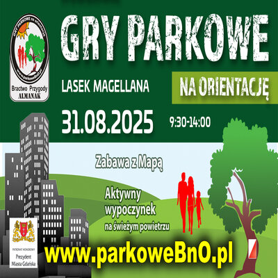Link do opisu wydarzenia: Gry Parkowe na Orientację Lasek Magellana