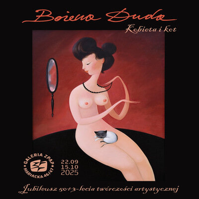 Link do opisu wydarzenia:  Jubileuszowa wystawa malarstwa Bożeny Dudy