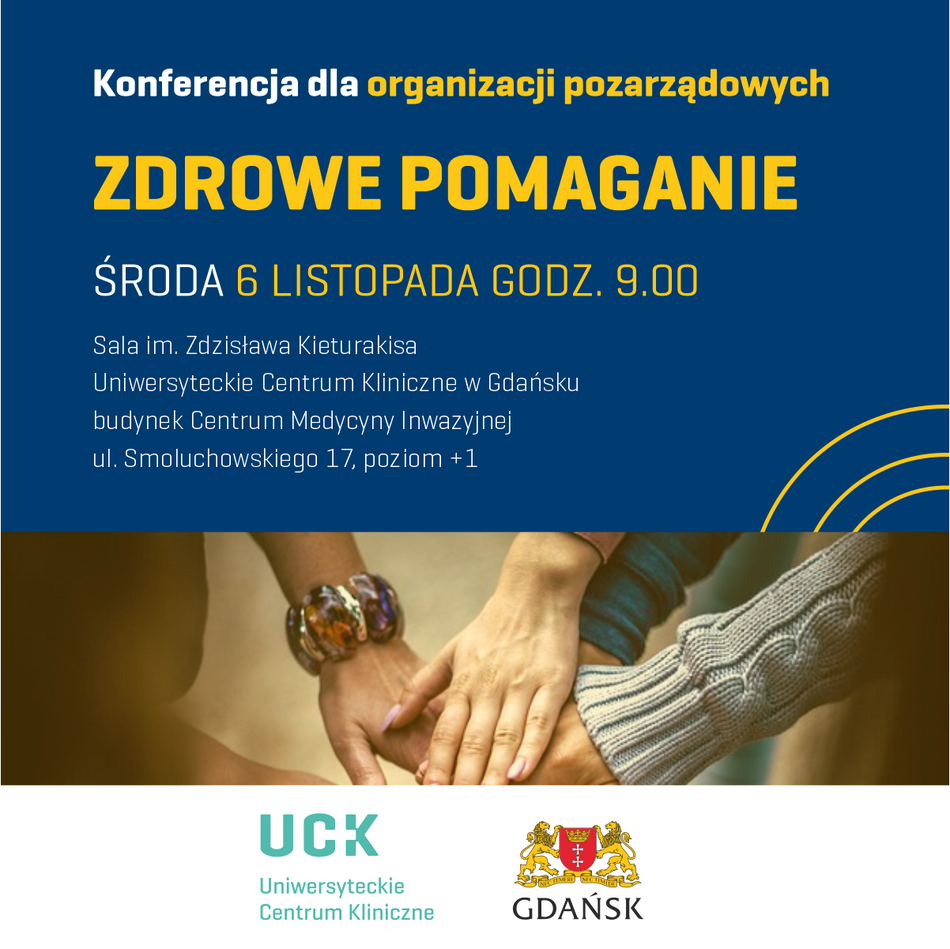 Link do opisu wydarzenia: Konferencja "Zdrowe pomaganie"