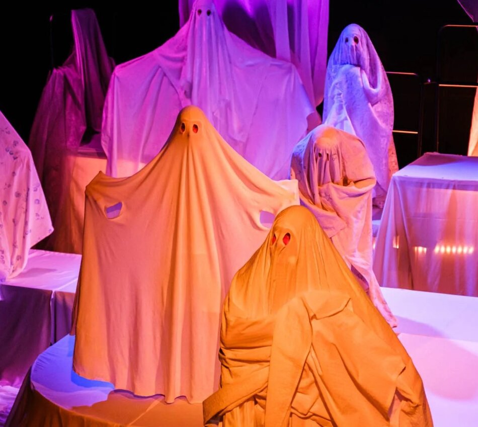 Link do opisu wydarzenia: "Wchodzi Duch" - spektakl Gdańskiego Teatru Szekspirowskiego i Teatru im. Stefana Jaracza w Olsztynie