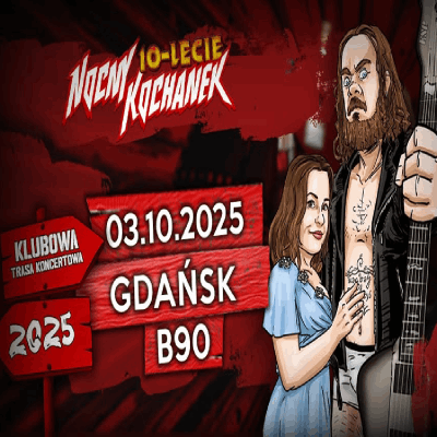 Link do opisu wydarzenia: Koncert Nocny Kochanek w B90