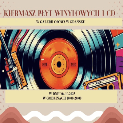 Link do opisu wydarzenia: Kiermasz płyt winylowych i CD 