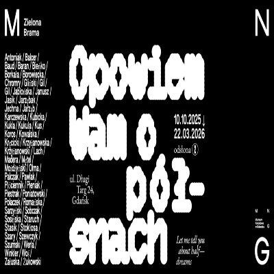 Link do opisu wydarzenia: wernisaż wystawy Opowiem Wam o półsnach (odsłona II)