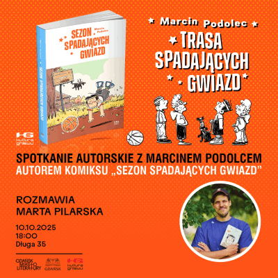 Link do opisu wydarzenia: Spotkanie z Marcinem Podolcem w Gdańsku