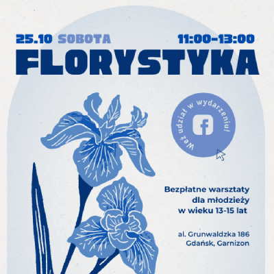 Link do opisu wydarzenia: Bezpłatne warsztaty florystyczne dla młodzieży