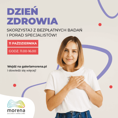 Link do opisu wydarzenia: Dzień Zdrowia w Galerii Morena