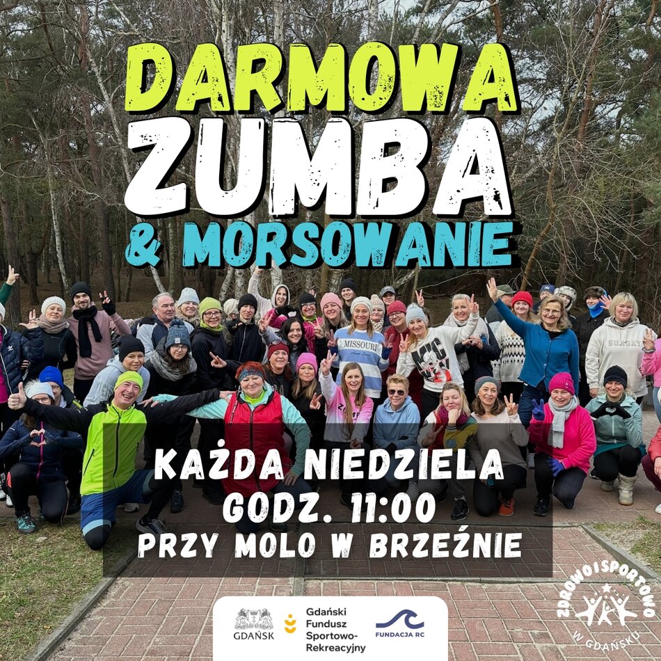 Link do opisu wydarzenia: Darmowa Zumba i morsowanie w Brzeźnie