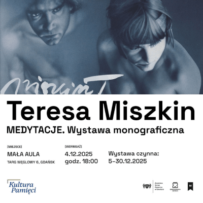 Link do opisu wydarzenia: wernisaż Teresa Miszkin. Medytacje  Wystawa monograficzna