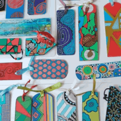 Link do opisu wydarzenia: Warsztaty z rękodzieła dla dorosłych – kolorowe zakładki wykonane techniką neurografiki