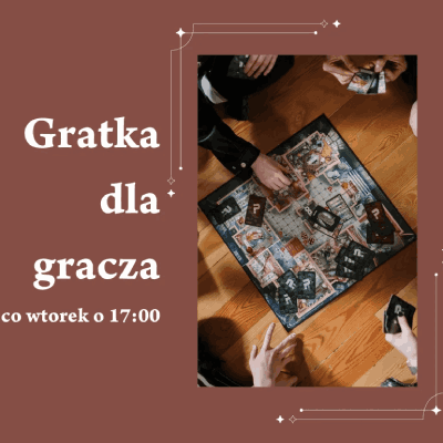 Link do opisu wydarzenia: Gratka dla gracza – gry planszowe w Bibliotece Kokoszki