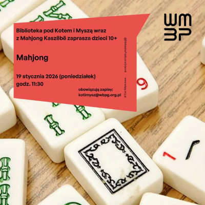 Link do opisu wydarzenia: Mahjong dla dzieci