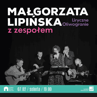 Link do opisu wydarzenia: Małgorzata Lipińska z zespołem - Liryczne Oliwogranie