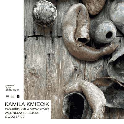 Link do opisu wydarzenia: Wystawa Kamili Kmiecik Pozbierane z kawałków 