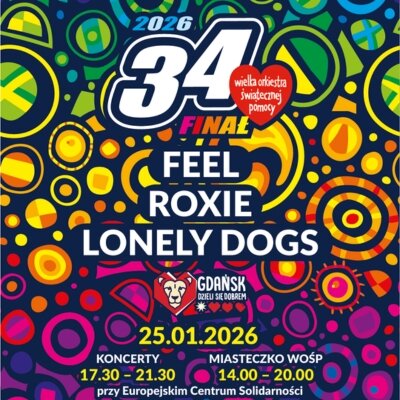 Link do opisu wydarzenia: 34.Finał WOŚP w Gdańsku