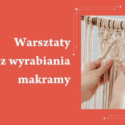 Link do opisu wydarzenia: Ferie w Bibliotece: warsztaty „Makrama – łapacze snów”