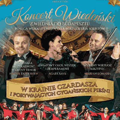 Link do opisu wydarzenia: Koncert Wiedeński W Krainie Czardasza