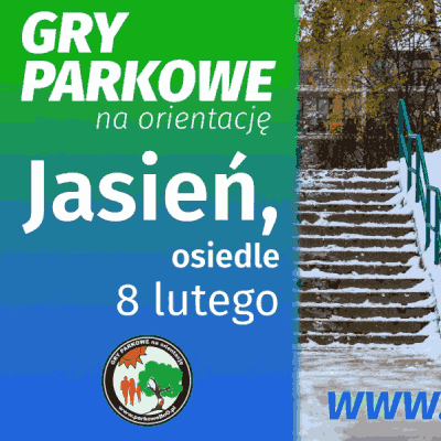 Link do opisu wydarzenia: FunRun Zabawie z Mapą - Grach Parkowych na Orientację Jasień Osiedle
