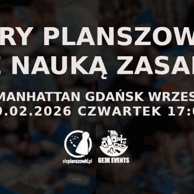 Link do opisu wydarzenia:  GE3K Events w Manhattanie - Event z nauką zasad 