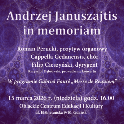 Link do opisu wydarzenia: Andrzej Januszajtis in memoriam