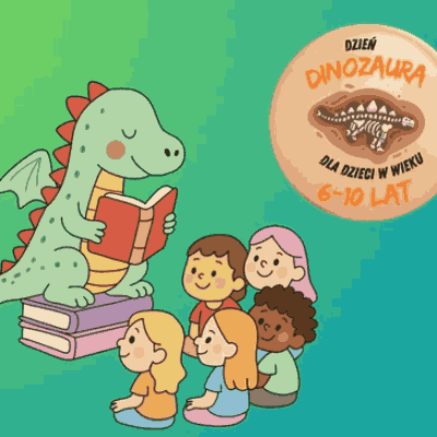 Link do opisu wydarzenia: Dzień Dinozaura w Bibliotece Manhattan