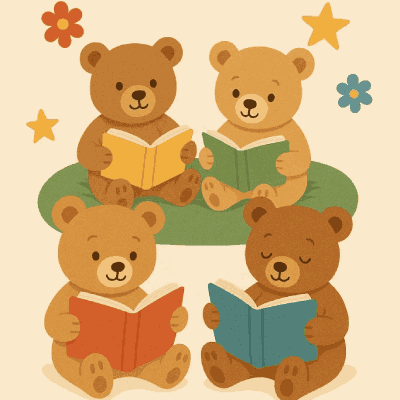 Link do opisu wydarzenia: Zaczytane Misie-spotkania plastyczno-literackie dla dzieci 4+