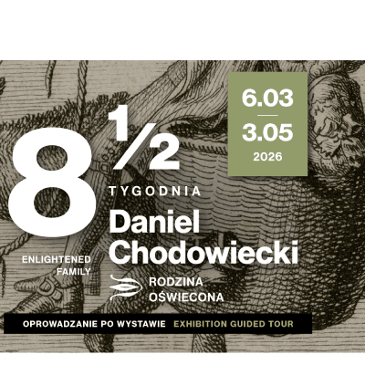 Link do opisu wydarzenia: Oprowadzanie dla generacji 60+ po wystawie „Daniel Chodowiecki. Rodzina oświecona”