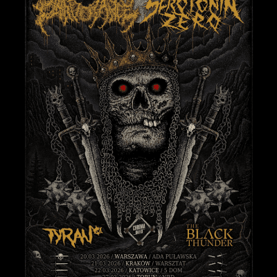 Link do opisu wydarzenia: Clairvoyance | Serotonin Zero | Tyran | The Black Thunder