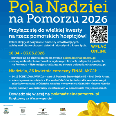 Link do opisu wydarzenia: Pola Nadziei na Pomorzu 2026