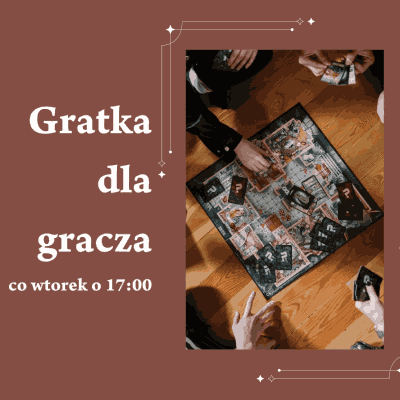 Link do opisu wydarzenia: Gratka dla gracza – gry planszowe w Bibliotece Kokoszki