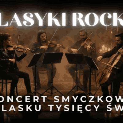 Link do opisu wydarzenia: Koncert w blasku świec - Klasyki rocka