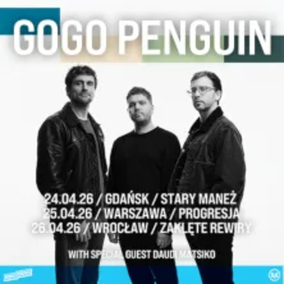 Link do opisu wydarzenia: Gogo Penguin