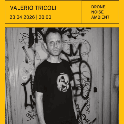 Link do opisu wydarzenia: DNA | Drone Noise Ambient | Valerio Tricoli