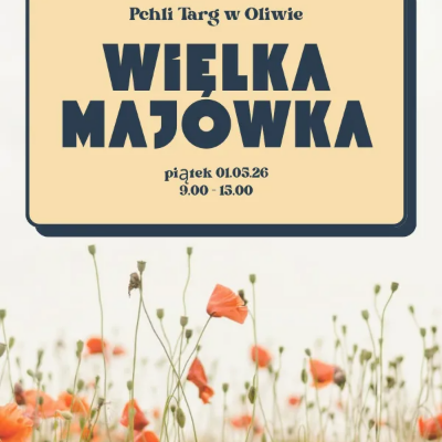 Link do opisu wydarzenia: Wielka Majówka na Pchlim Targu w Oliwie