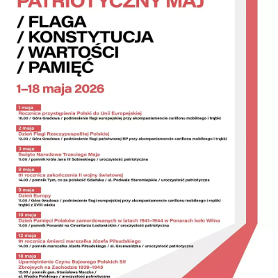 Link do opisu wydarzenia: Patriotyczny maj