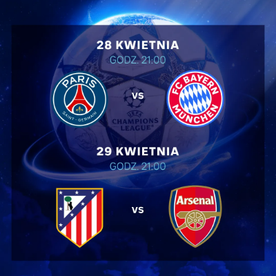Link do opisu wydarzenia: Liga Mistrzów UEFA - Półfinał: Atletico Madryt - Arsenal