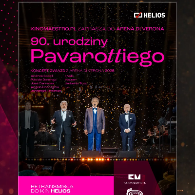 Link do opisu wydarzenia: 
90. urodziny Pavarottiego Koncert gwiazd z Arena di Verona 2025 w HnS
