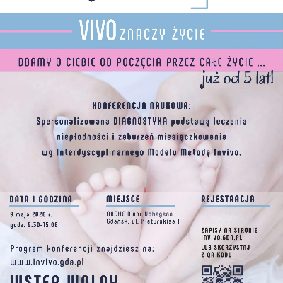 Link do opisu wydarzenia: Konferencja naukowa. Jubileusz InVivo 