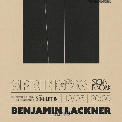 Link do opisu wydarzenia: 
Benjamin Lackner Band feat. Maciej Obara
