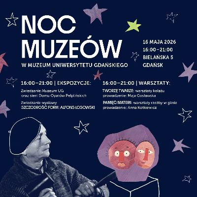 Link do opisu wydarzenia: Noc Muzeów w Muzeum UG 
