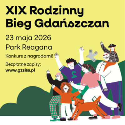 Link do opisu wydarzenia: XIX edycja Rodzinnego Biegu Gdańszczan