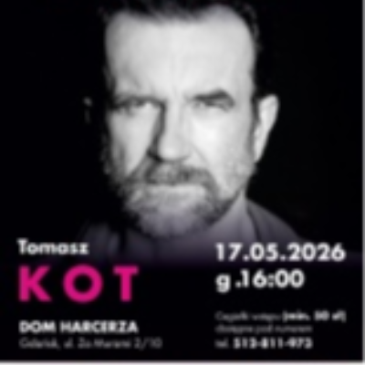 Link do opisu wydarzenia: TOMASZ KOT - SERCA GWIAZD