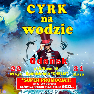 Link do opisu wydarzenia: Cyrk na wodzie Imperial Show 