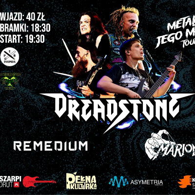 Link do opisu wydarzenia: Koncert Dreadstone - Metal jego MAĆ 