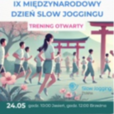 Link do opisu wydarzenia: Międzynarodowy Dzień Slow Joggingu w Gdańsku