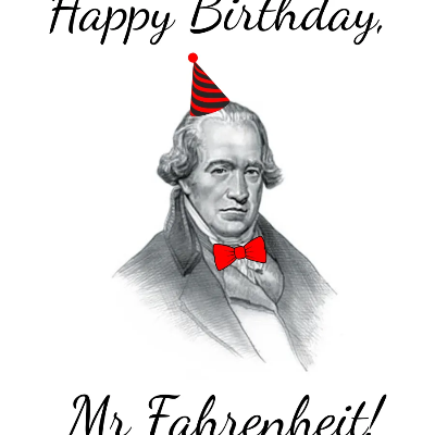 Link do opisu wydarzenia: Happy Birthday, Mr Fahrenheit 