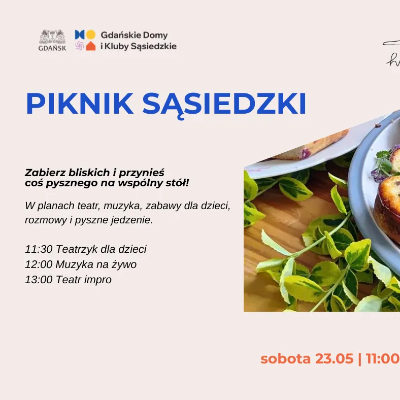 Link do opisu wydarzenia: Piknik sąsiedzki 