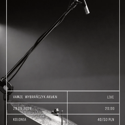 Link do opisu wydarzenia: Vamze Wybrańczyk Akvæn - koncert 