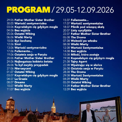 Link do opisu wydarzenia: 11. sezon Kina na Szekspirowskim - Wartość sentymentalna 