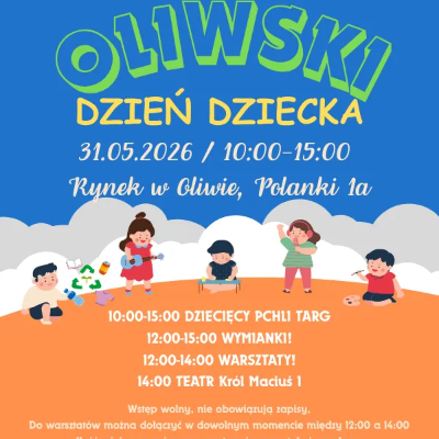 Link do opisu wydarzenia: Oliwski Dzień Dziecka 